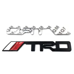 GENERICO - EMBLEMA - PEGATINA INSIGNIA TRD Black