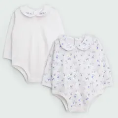 KUKULI - BODY CUELLITO X2 LEA M/L BEBITA 5181