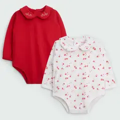 KUKULI - BODY CUELLITO X2 LEA M/L BEBITA 5181