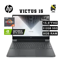HP - LAPTOP VICTUS 15-FB02002LA/ AMD RYZEN 5 -8645HS / SSD 512 GB / 8 GB RAM / RTX 3050 / 15.6 "FHD