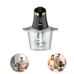 GENERICO - Picadora Procesador de Eléctrica Multifuncional 3L Tritura Pica y Mezcla en Segundos