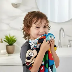 LA BELLOTA - Toalla de Cara /Facial "Mickey" 30x30 cms. (Pack 3 unid)