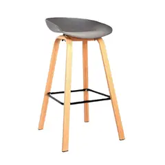 MOBELART - Banco para Bar Misuri MSA 75 cm Gris möbelArt