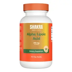 GENERICO - Shakra Acido Alfa Lipoico Alpha Lipoic Acid 120 Capsulas
