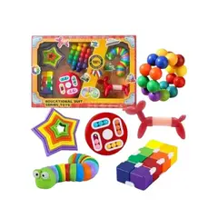 GENERICO - SET DE JUGUETES SENSORIALES EDUCATIVOS ANTIESTRÉS