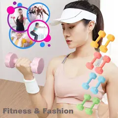 GENERICO - Par de Mancuernas fitness de PE Ecológicas de 5 kg