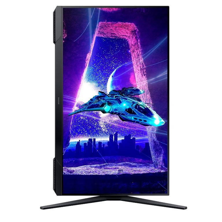 Monitor plano gaming SAMSUNG Odyssey G3 27 FHD VA HDMI Display Port HAS negro