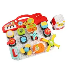 GENERICO - TABLERO DIDACTICO Y ENCAJE SENSORIAL