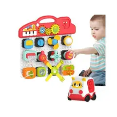 GENERICO - TABLERO DIDACTICO Y ENCAJE SENSORIAL