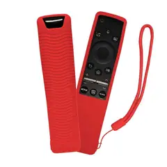 CASE - Funda protector para control Samsung curvo Rojo