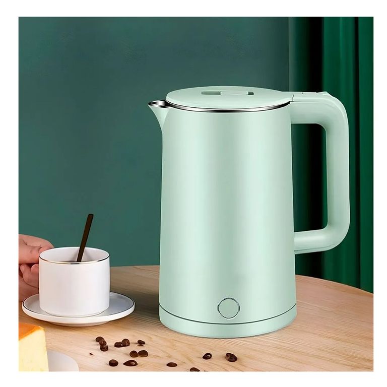 HERVIDOR ELECTRICO VERDE 2 LT