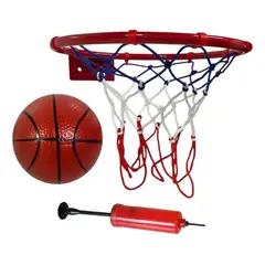 GENERICO - Aro de Básquet con Pelota y Bomba de Aire
