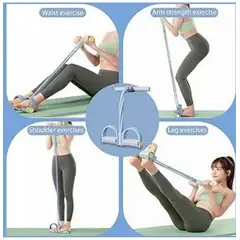 GENERICO - Liga de Resistencia Tracción con Pedal para Entrenamiento