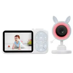 SEISA - CÁMARA DE VIGILANCIA PARA BEBÉS CON DETECTOR DE LLANTO Y TEMPERATURA NO NESECITA INTERNET