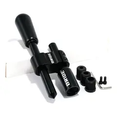 BRIDE - Perilla Extendible Palanca Cambio Aluminio Negro