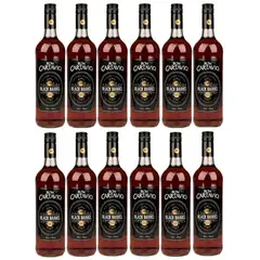 CARTAVIO - RON BLACK BARREL 750ML - 12 UND