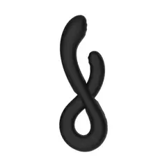 GENERICO - Vibrador Doble Flexible Premium Judy Silicona Doble Motor Independiente