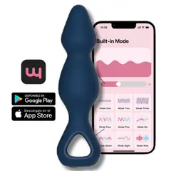 GENERICO - Plug Anal Smart Jeff APP Premium Recargable Modo Rotación Silicona Winyi