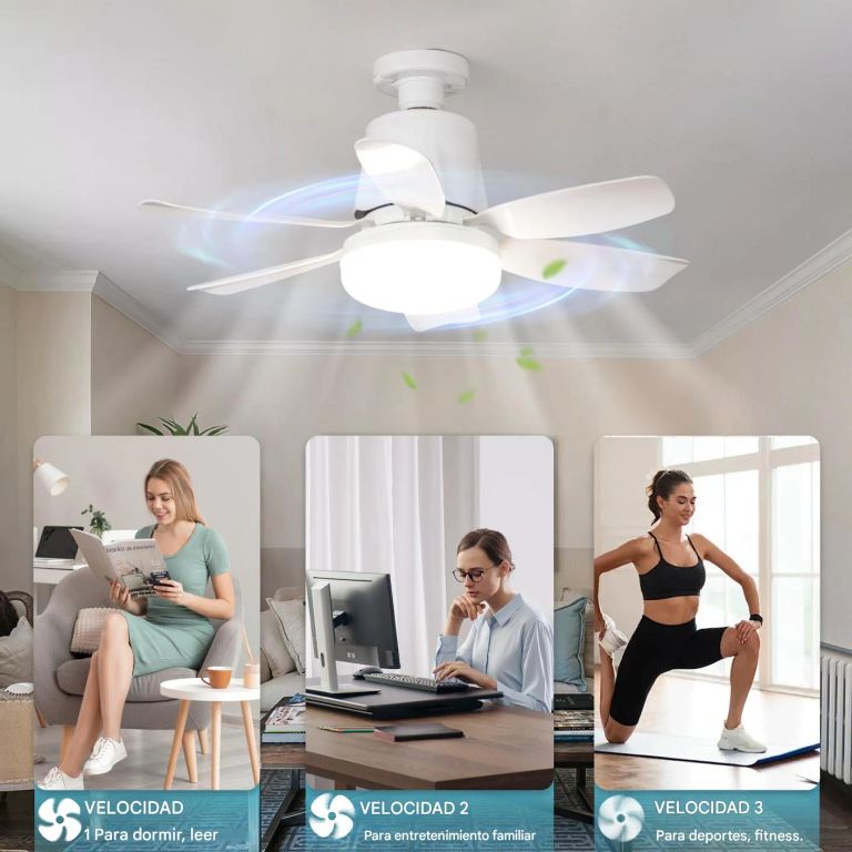 FOCO LED, LUZ CON VENTILADOR SUPER SILENCIOSO DE 30W REAL