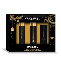 SEBASTIAN - DARK OIL – Pack Trío Shampoo 250 ml + Conditioner 250 ml + Oil 100 ml