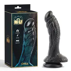 CHISA - Dildo Horny Hunter Fantasía Suave 19cm Ø 4,3 cm Ventosa