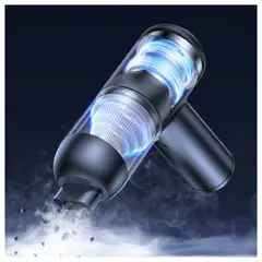 REMAX - Aspiradora De Mano Para Auto Portátil 3 en 1 XC-2 Negro