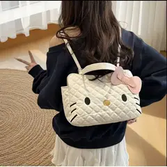 OEM - Cartera Mochila Hello Kitty 2 EN 1