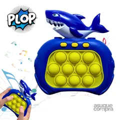 GENERICO - POP IT ELECTRONICO TIBURON CON LUCES Y SONIDO JS