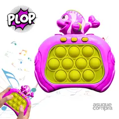 GENERICO - POP IT ELECTRONICO PEZ ROSA CON LUCES Y SONIDO JS