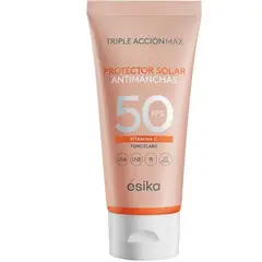 ESIKA - Protector Facial Antimanchas FPS 50 Triple Acción Max-CLARO