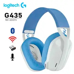 LOGITECH - Audifono G G435 Blanco Bluetooth USB Oferta