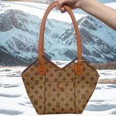 GENERICO - Bolso de mano de elegante para mujer de cuero bolso cruzado