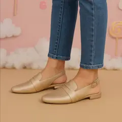 GENERICO - Balerinas Mujer Misshus Cora dorado