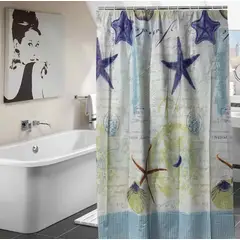 GENERICO - Cortina de Baño Arena Mar 180x180cm