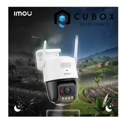 OEM - Cámara IMOU Titan Pro 6MP con Conexión WiFi y PoE Visión Nocturna a Color