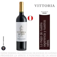 VITTORIA - Vino Cabernet Sauvignon Estate Botella 750ml
