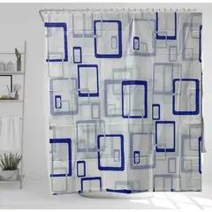 GENERICO - Cortina de Baño Cuadro 180x180cm