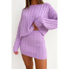 AMA OUTFITTERS - MINIFALDA DE HILO MIKONOS