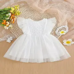 GENERICO - VESTIDO PARA NIÑA BEBE BAUTIZOS