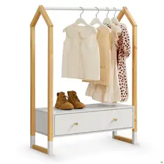 DIBA MUEBLES - Armario Perchero Infantil Abierto con 2Cj Dante