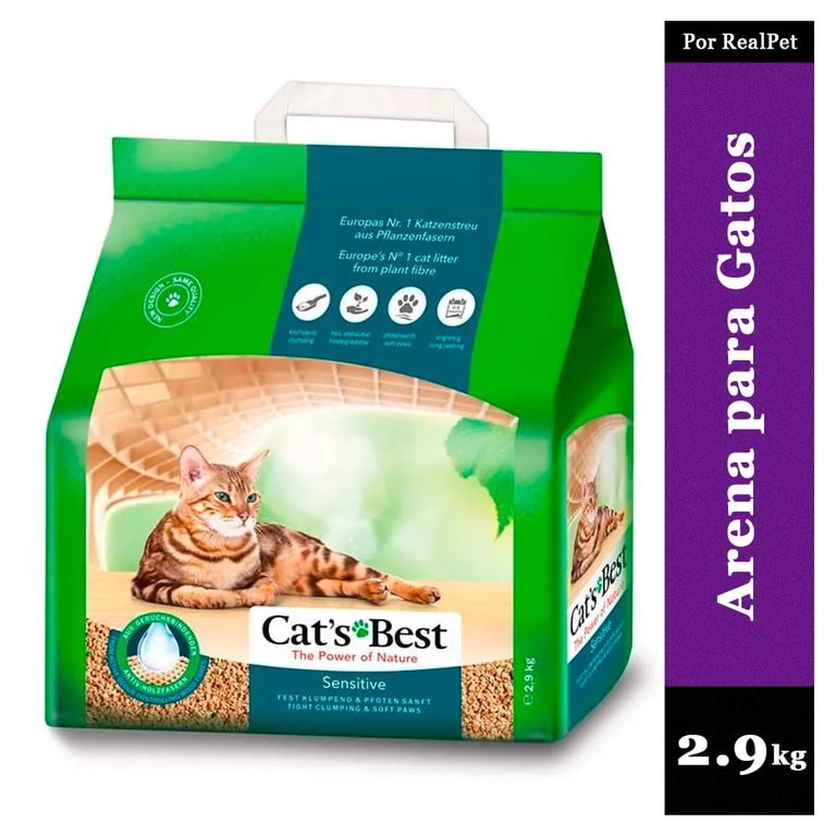Arena para Gatos Sensitive 2.90 kg