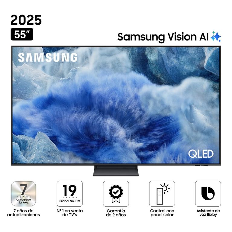 Televisor QLED 55 UHD 4K Vision AI Smart TV QN55Q8FAAGXPE