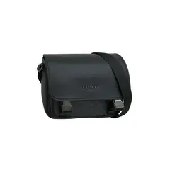 COACH - Outlet Bolso de hombro cruzado para hombre de PVC con detalles de cuero