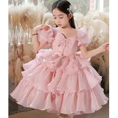 GENERICO - Vestido para Niña Melón Talla 6