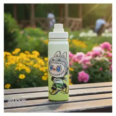 GENERICO - Tomatodo Kawaii Térmico Bubu Crema Escolar Infantil JS