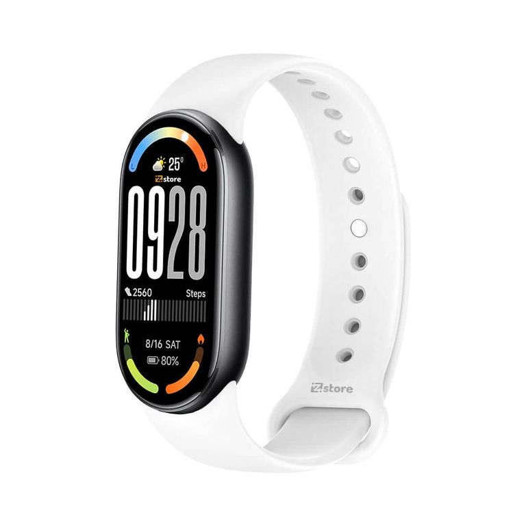 Correa de Silicona Para Xiaomi Mi Band 10 Blanco