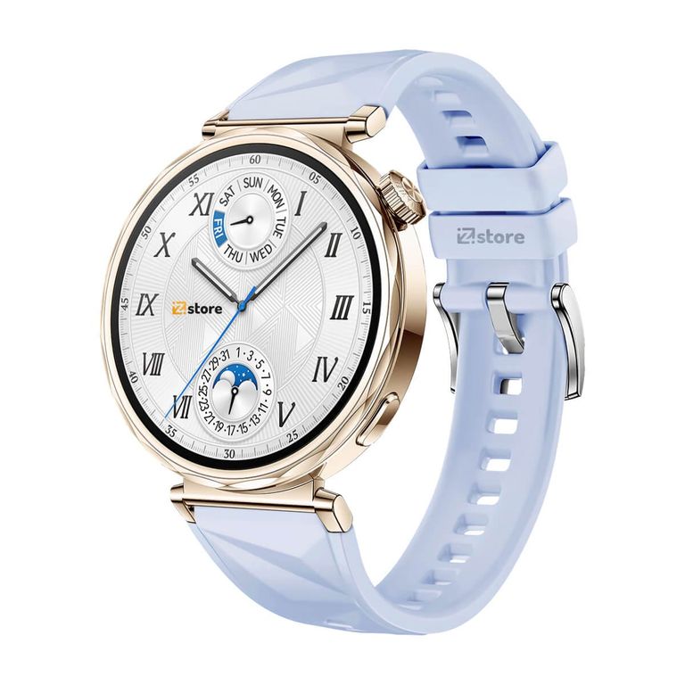 Correa de Silicona Para Huawei Watch GT5 41mm Celeste Cielo