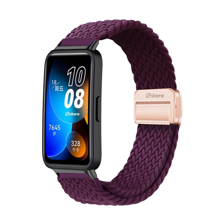 Correa de Nylon Para Huawei Band 8 Vino