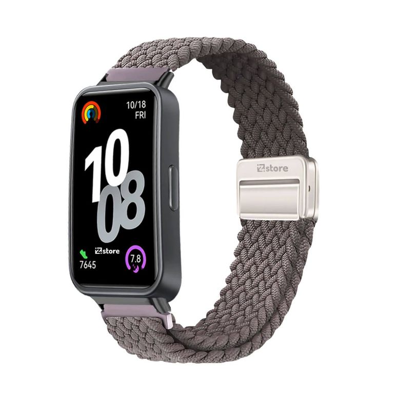 Correa de Nylon Para Huawei Band 10 Marrón