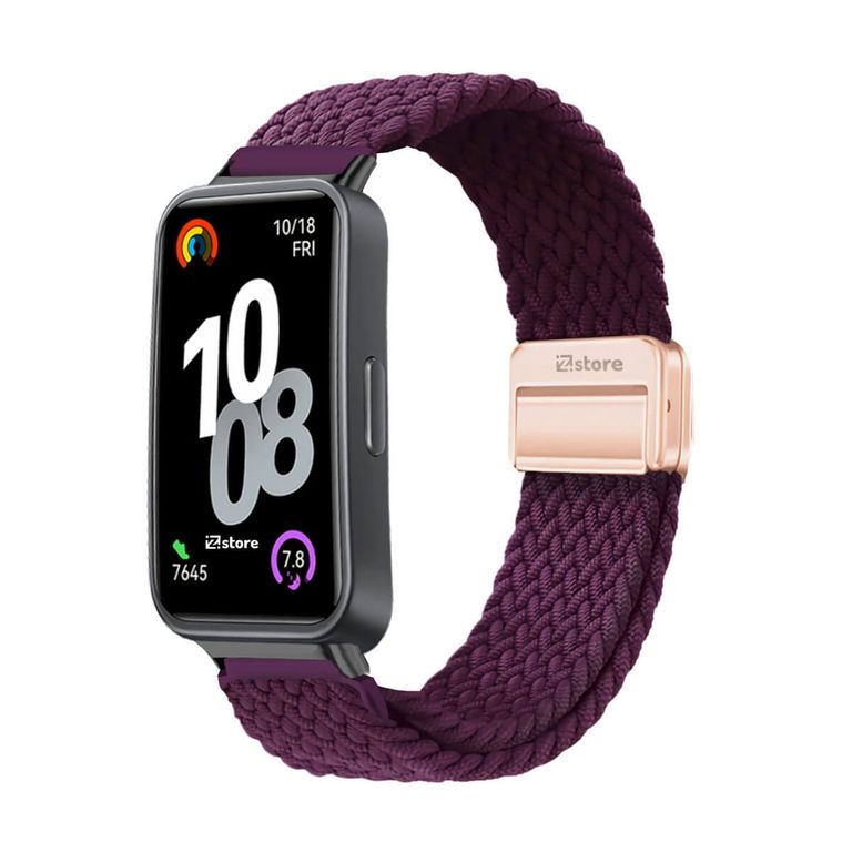 Correa de Nylon Para Huawei Band 10 Vino